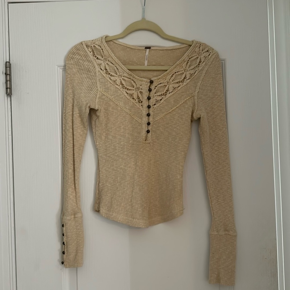 Free People Lace Thermal